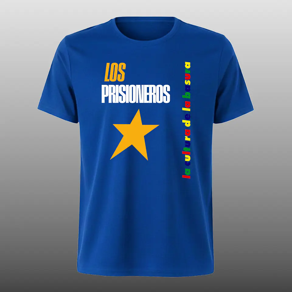 Polera Los Prisioneros - La cultura de la basura 1