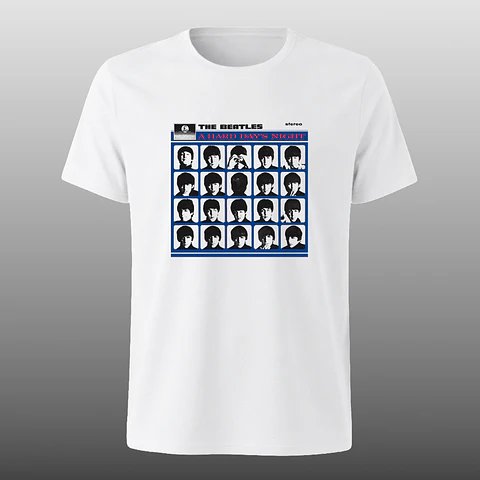 Polera The Beatles - A Hard Day's Night