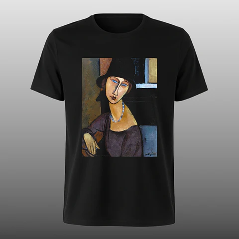 Polera Modigliani - Retrato de Jeanne Hebuterne