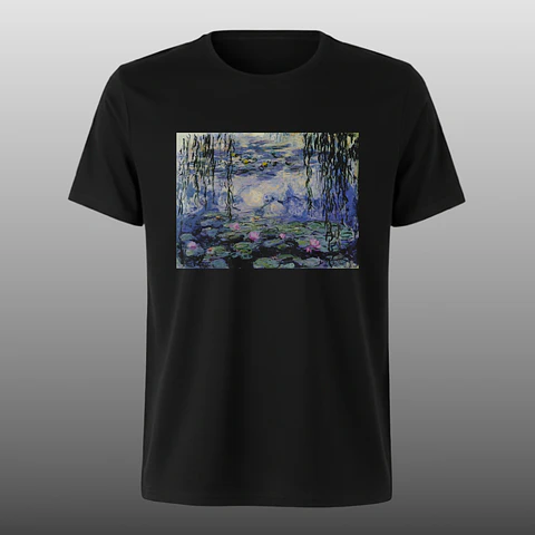 Polera Monet - Water Lillies