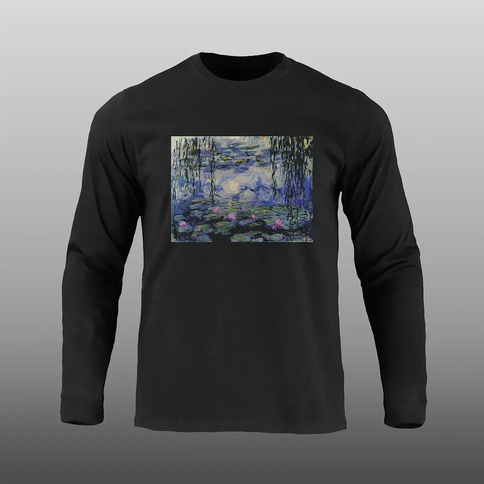 Manga Larga - Monet - Water Lillies 1