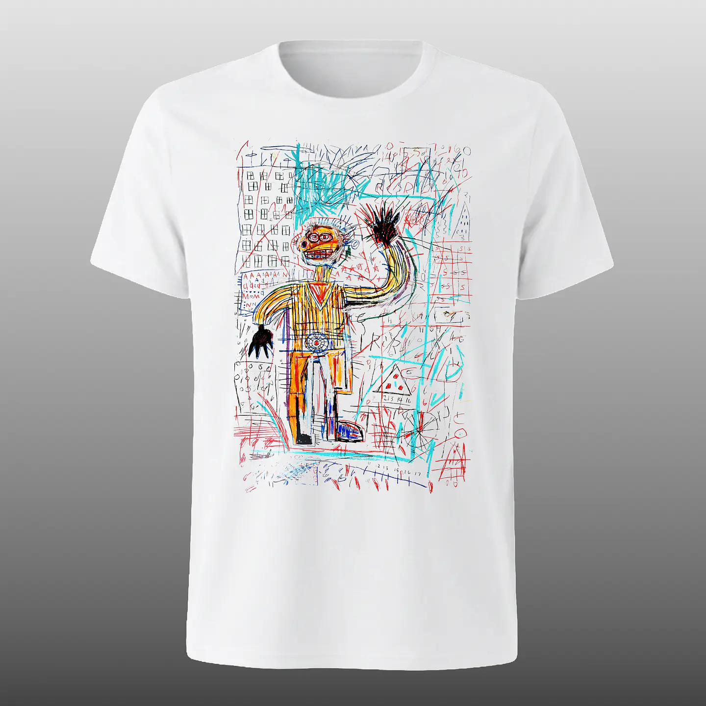 Polera Jean Michel Basquiat - Untitled V 1