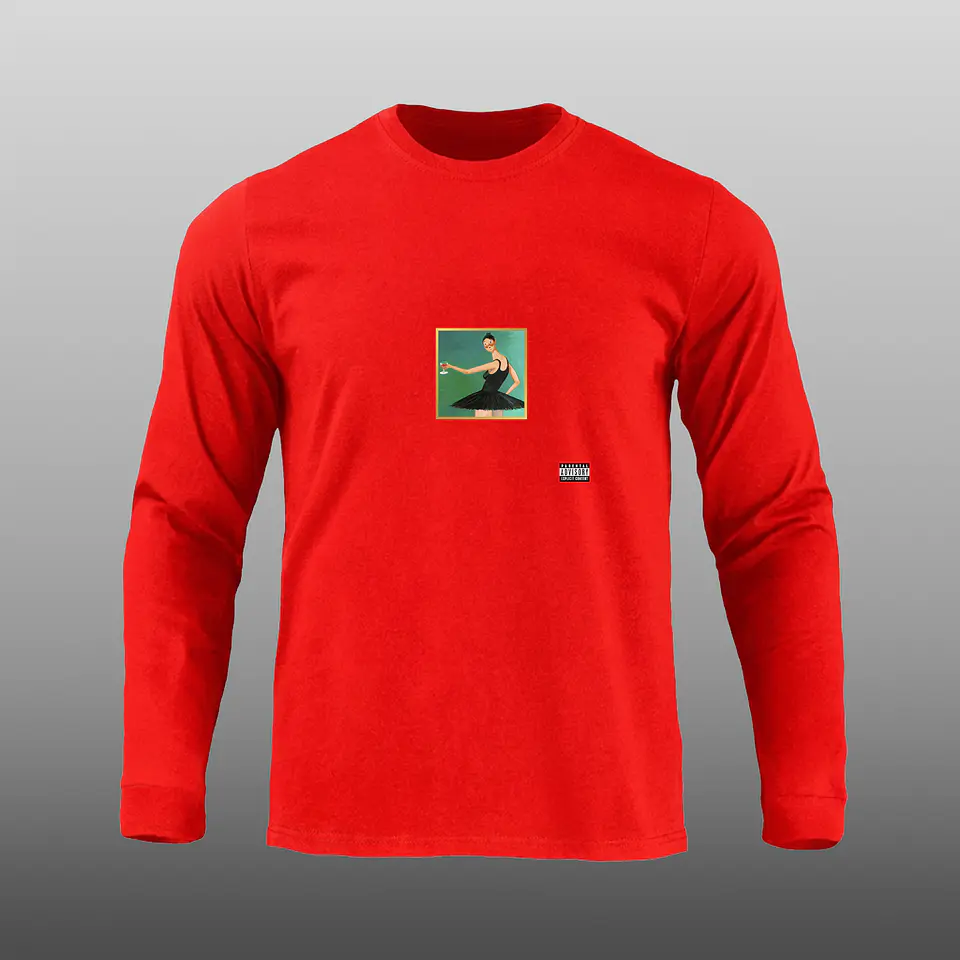 Manga Larga - Kanye West - My beautiful dark twisted fantasy (A) 1