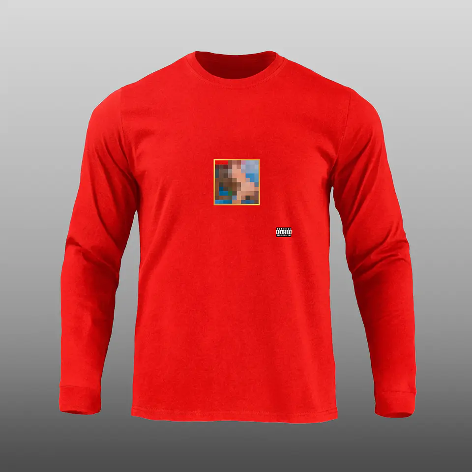 Manga Larga - Kanye West - My beautiful dark twisted fantasy (B) 1