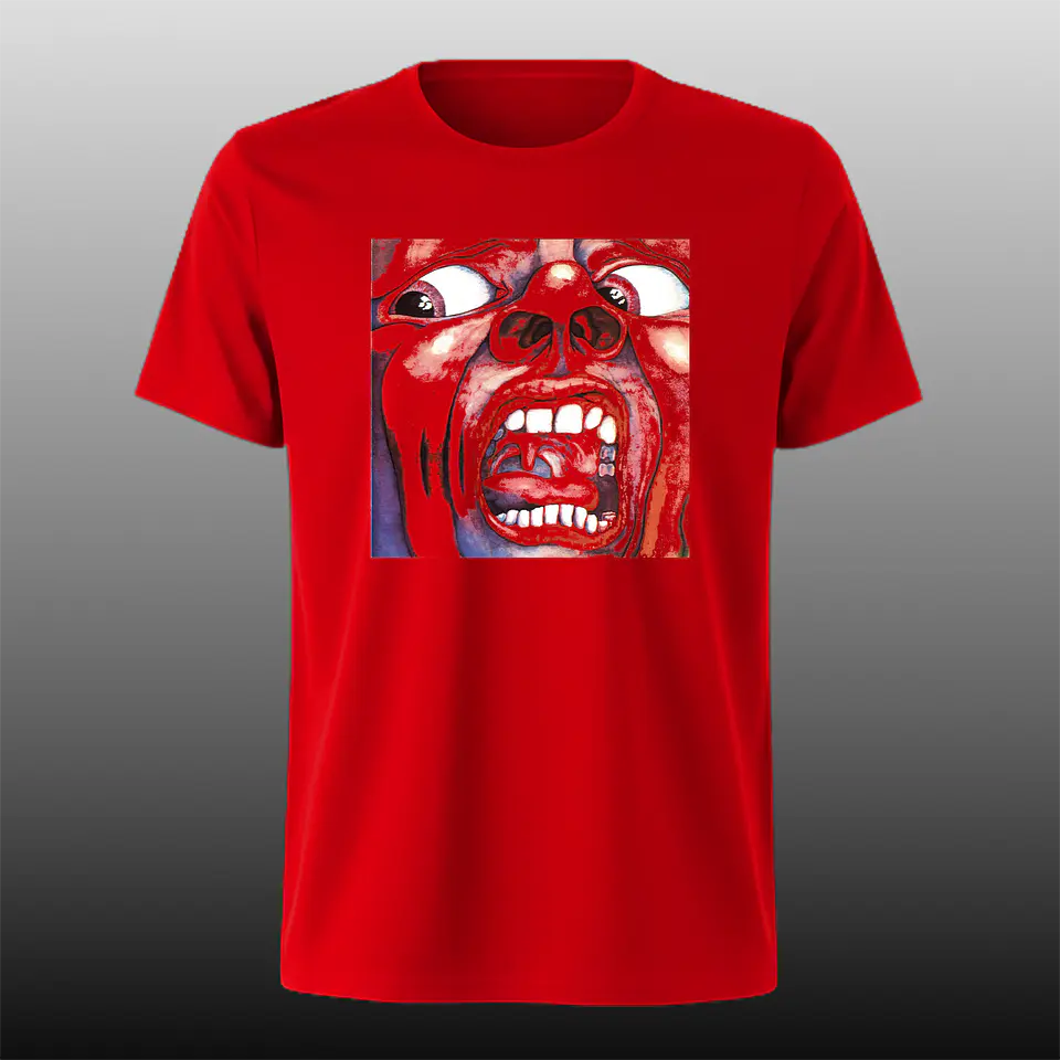 Polera King Crimson - In the court of the Crimson King 1