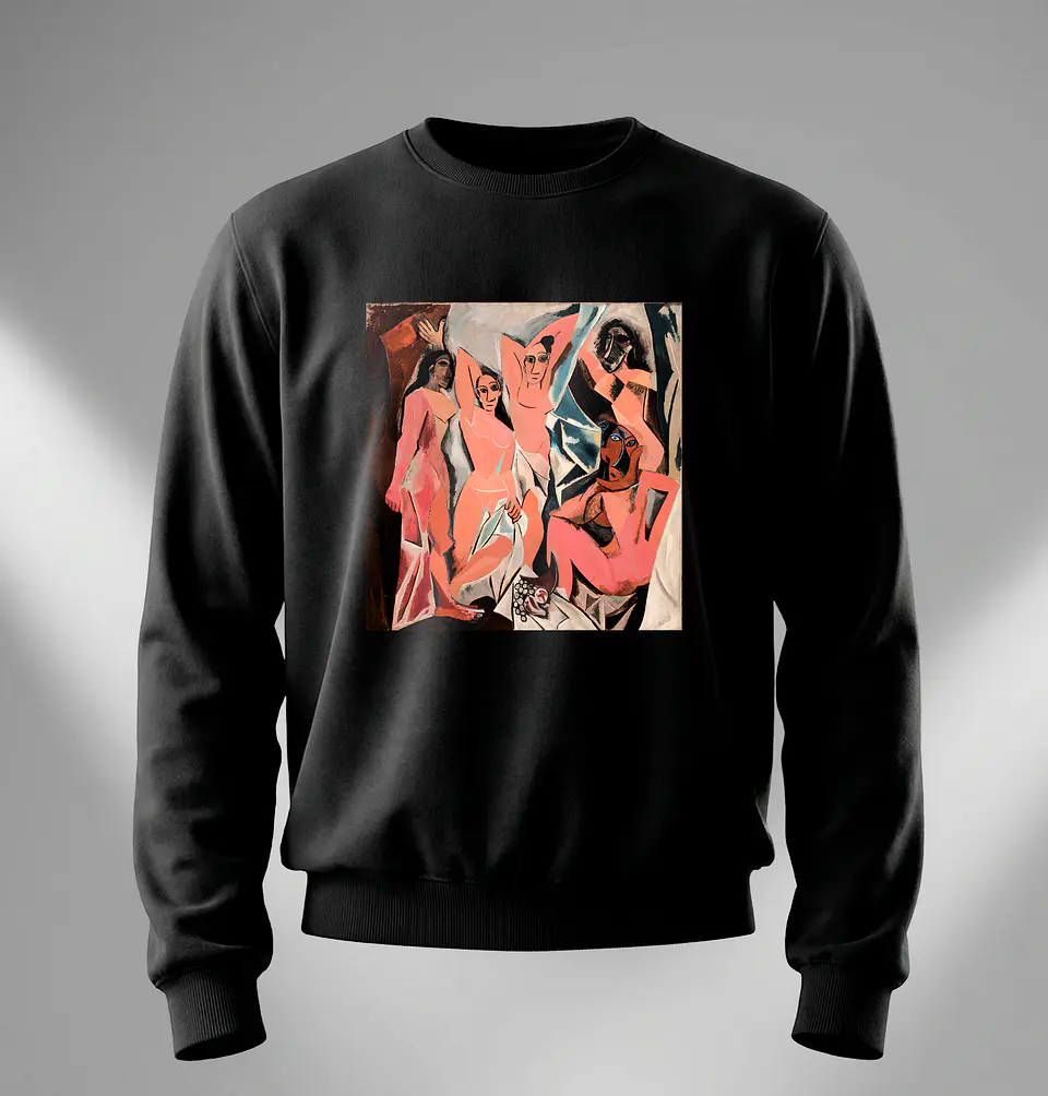 Poleron Polo - Picasso - Las señoritas de Avignon 1