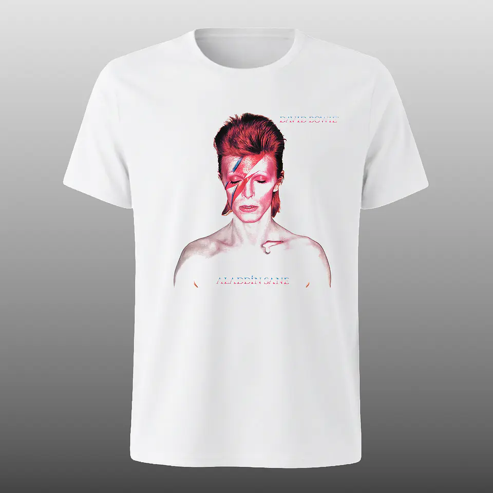Polera David Bowie - Alladin Sane 1