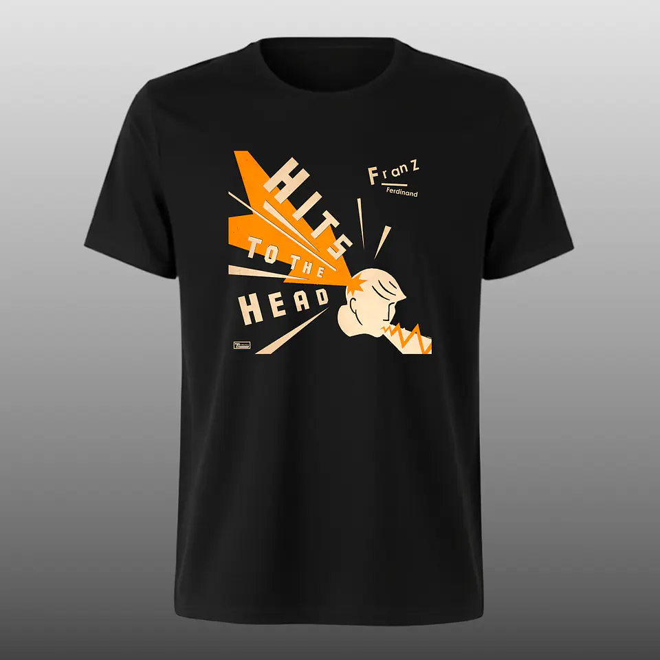 Polera Franz Ferdinand - Hits to the head 1