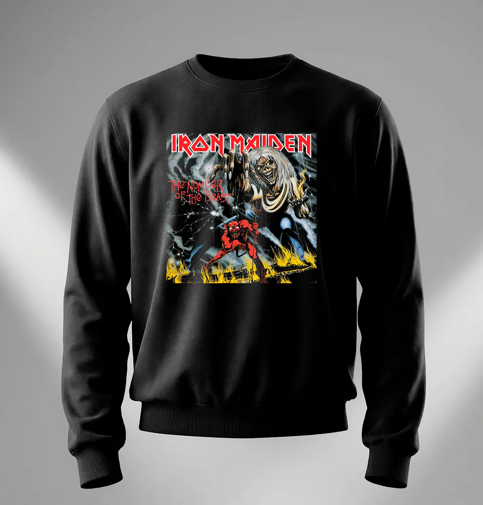 Poleron Polo - Iron Maiden - The number of the Beast 1