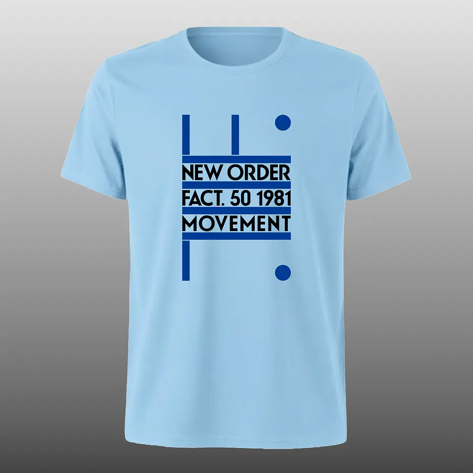 Polera New Order - Movement 1