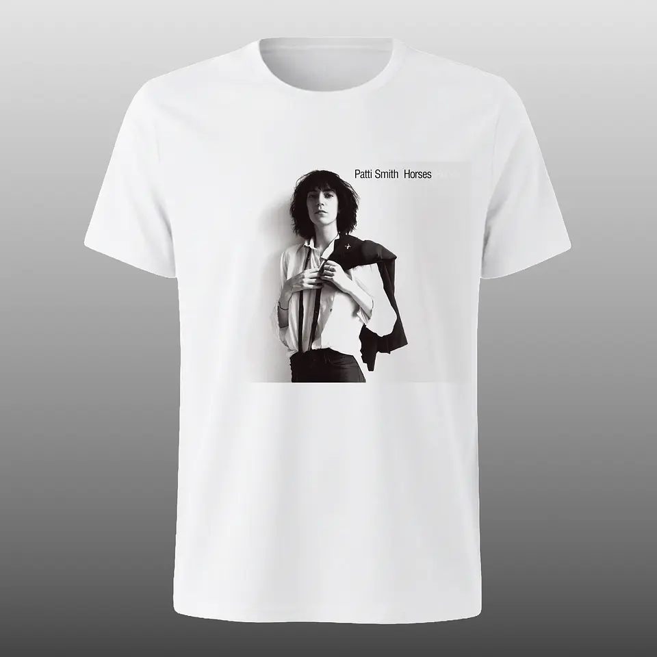Polera Patti Smith - Horses 1