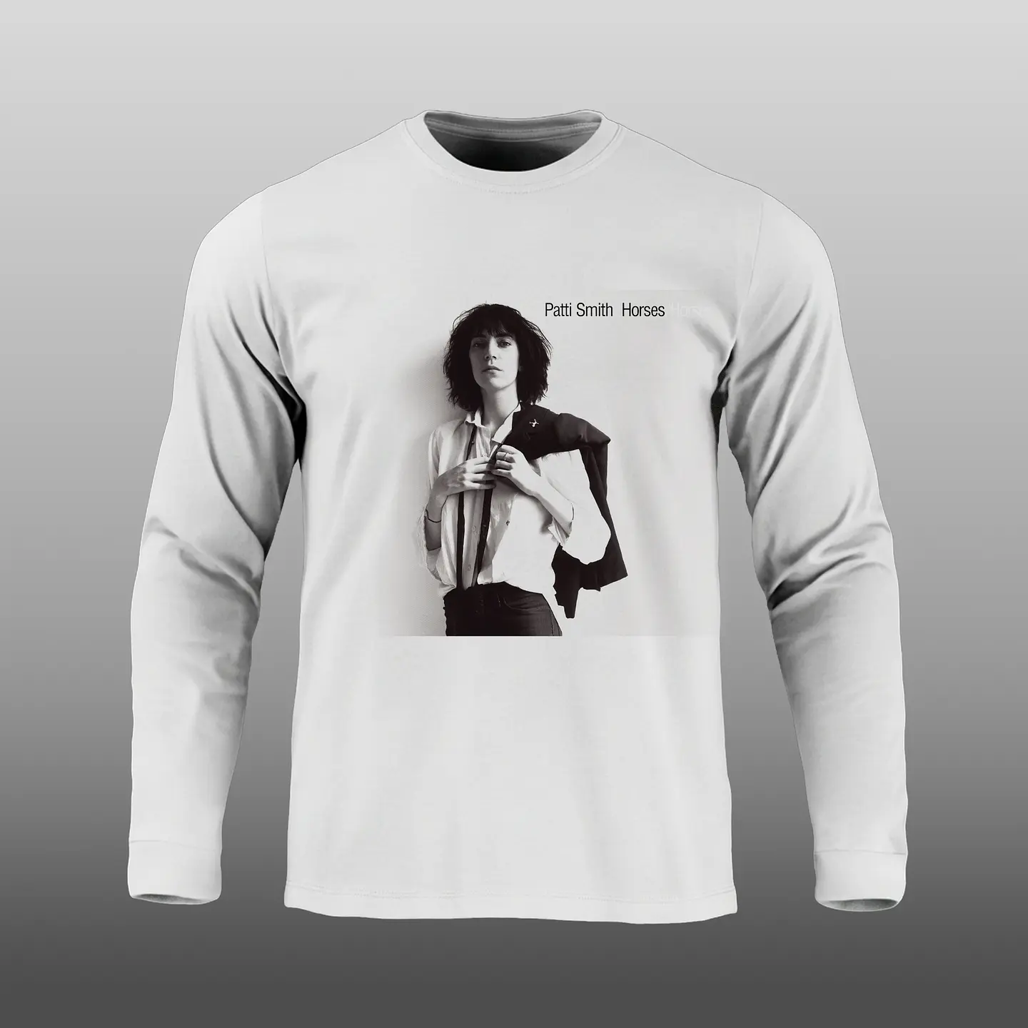 Manga Larga - Patti Smith - Horses 1