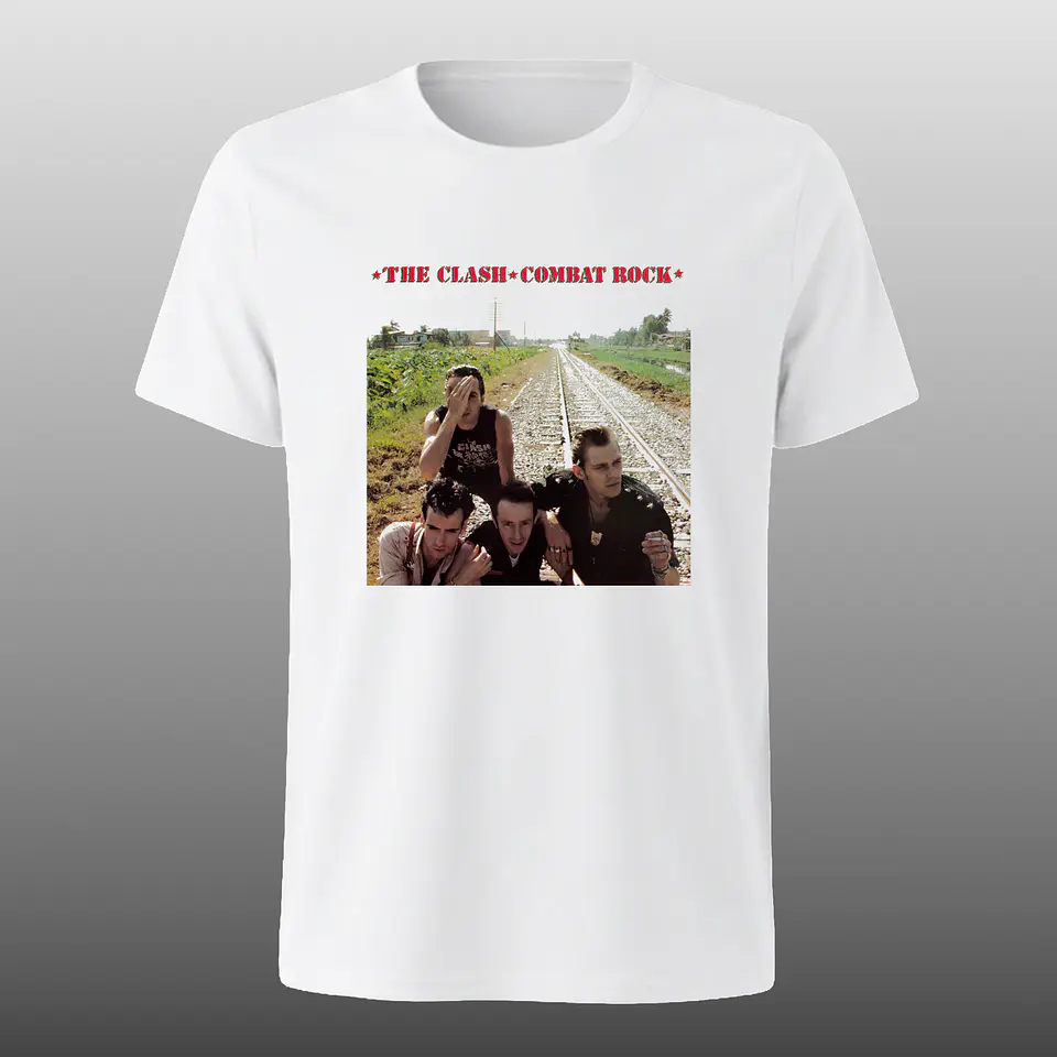 Polera The Clash - Combat rock 1