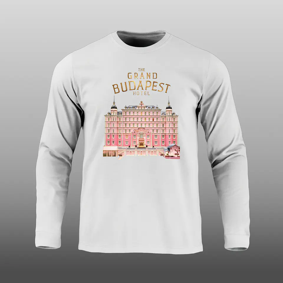 Manga Larga - Wes Anderson - Grand Hotel Budapest 1