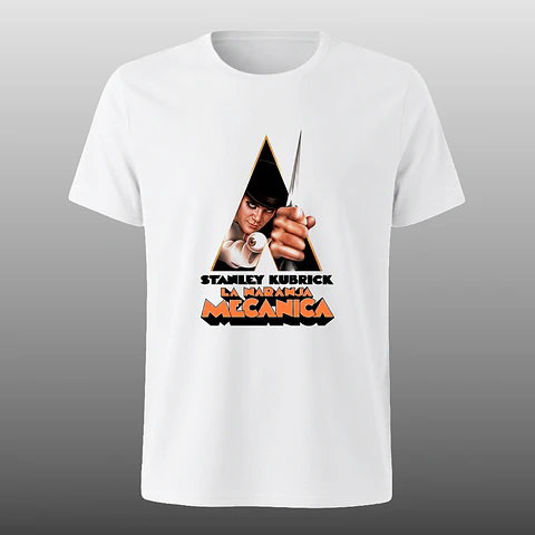 Polera Stanley Kubrick - La naranja mecánica