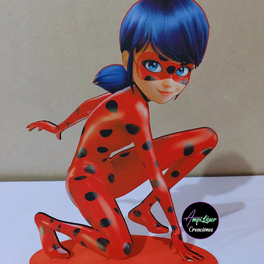 Personajes Lady bug (Desde 2 unidades)