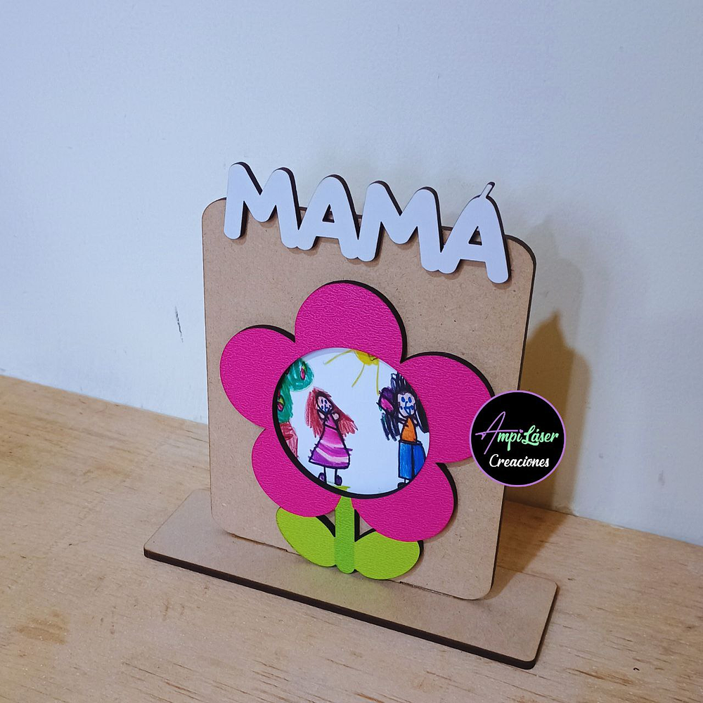 Porta foto día de la madre 12 unidades