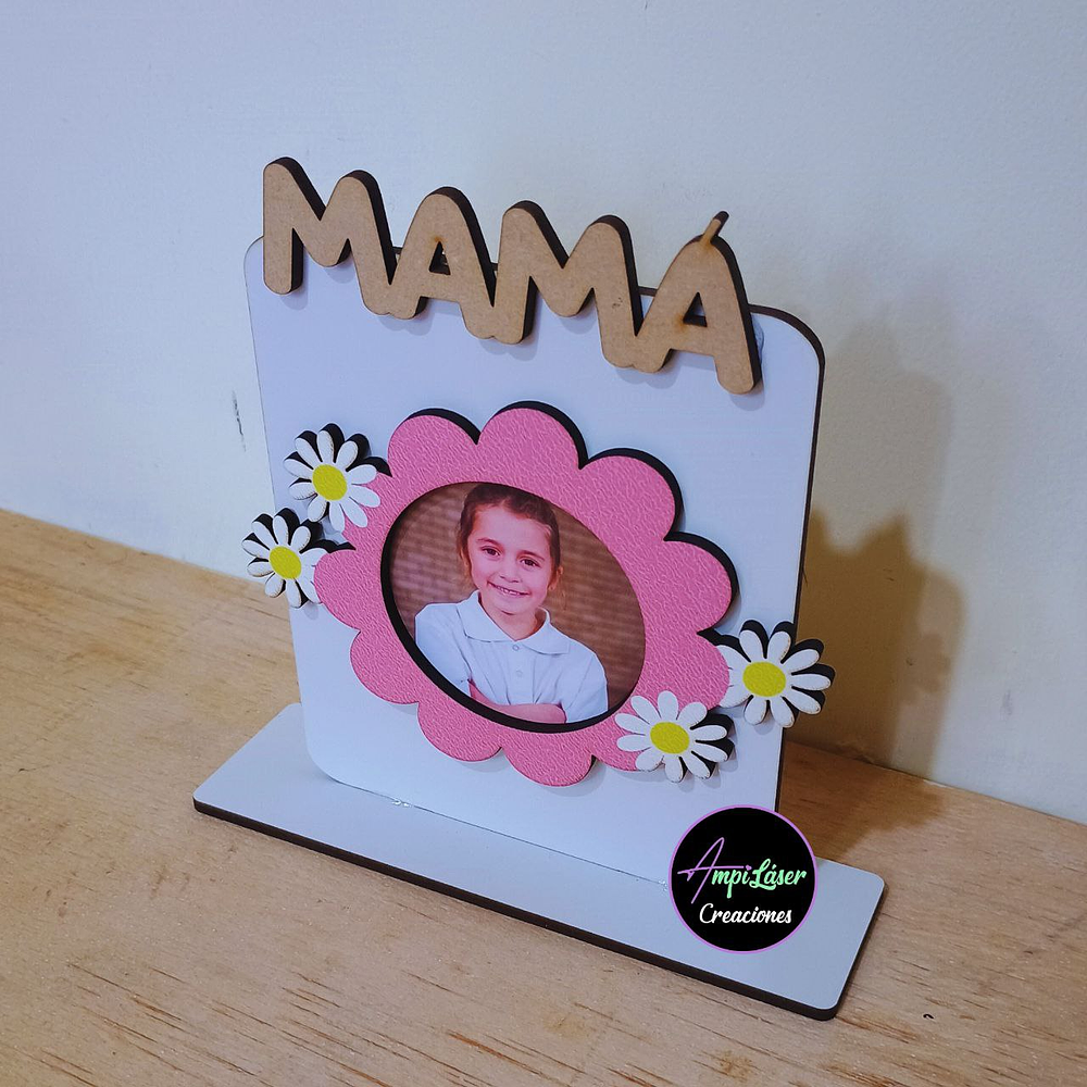 Porta foto día de la madre 12 unidades