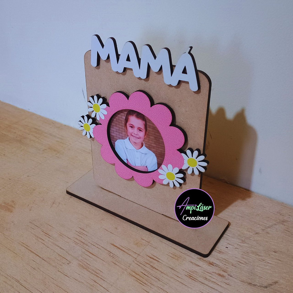 Porta foto día de la madre 12 unidades