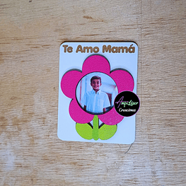 imán te amo mamá 12 unidades