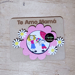 imán te amo mamá 12 unidades