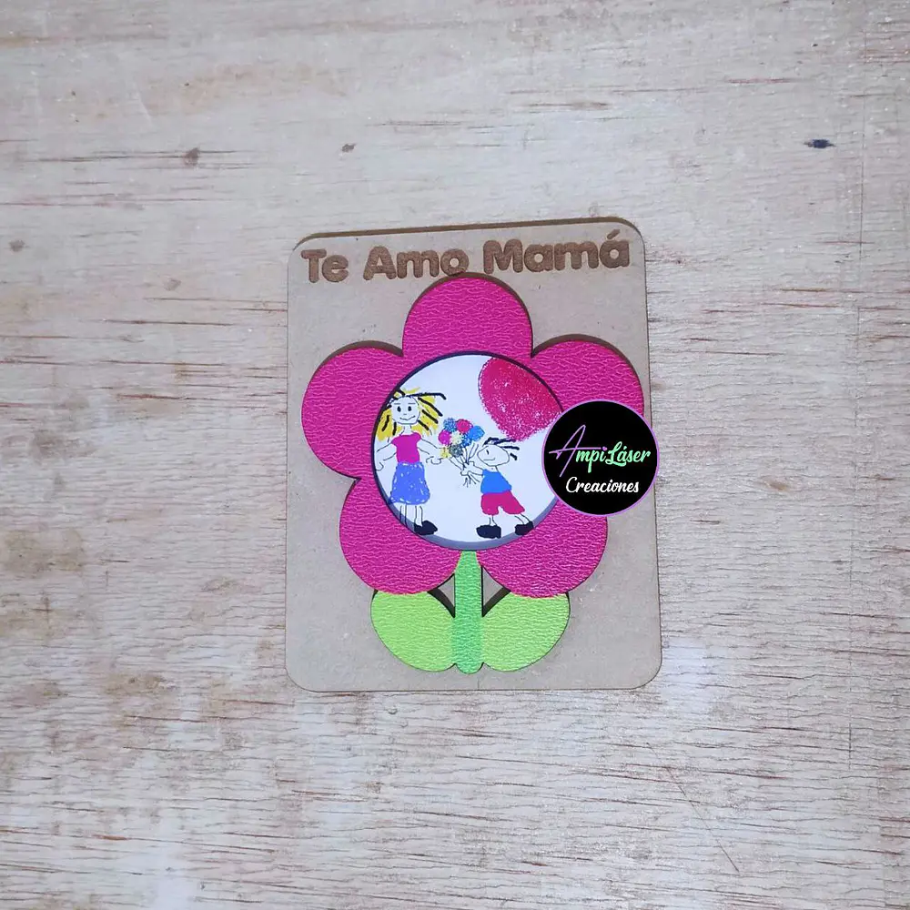 imán te amo mamá desde 20 hasta 39 unidades
