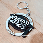 Llavero de graduación en capas desde 12 unidades