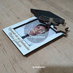 imán graduación con foto en capas desde 12 unidades