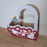 Caja asa corazón desde 12 unidades