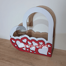 Caja asa corazón desde 12 unidades