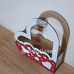 Caja asa corazón desde 12 unidades