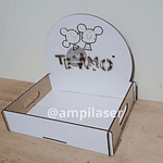 Bandejas espaldar blancas desde 12 unidades 30x20x6Cm