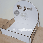 Bandejas espaldar blancas desde 6 unidades 25x20x6Cm