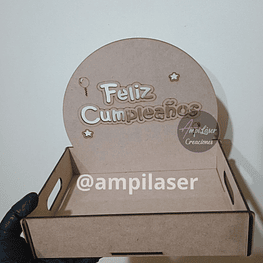 Bandejas espaldar cafes desde 12 unidades 25x20x6Cm