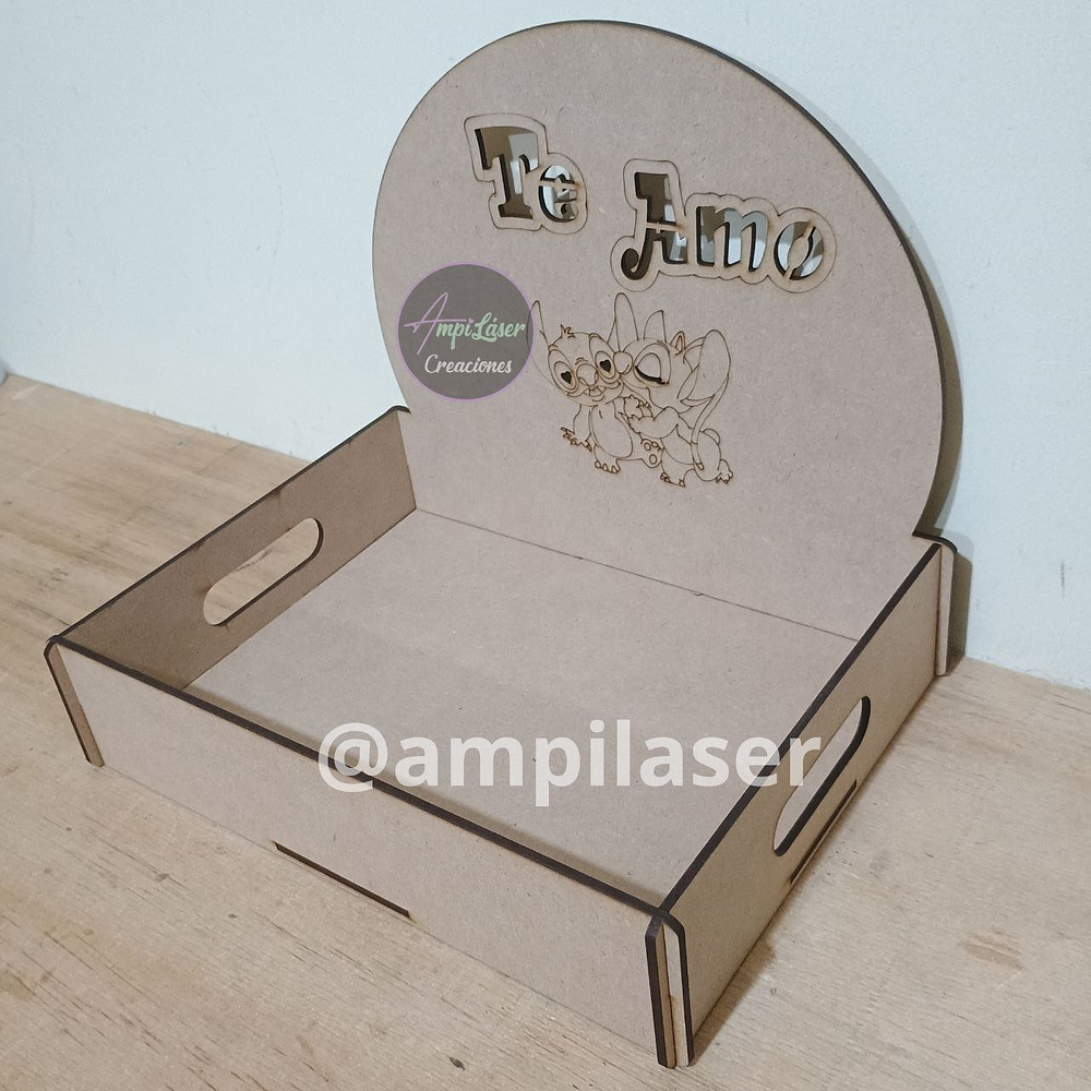 Bandejas espaldar cafes desde 6 unidades 25x20x6Cm