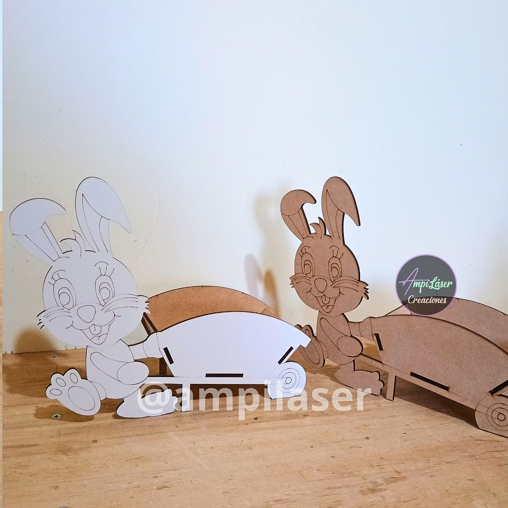 Conejo carretilla desde 12 unidades