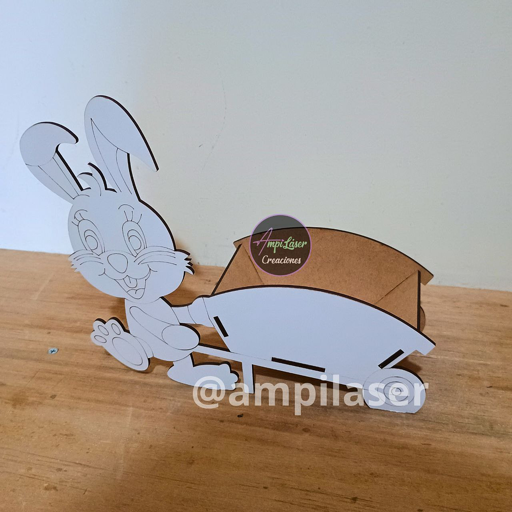 Conejo carretilla desde 12 unidades