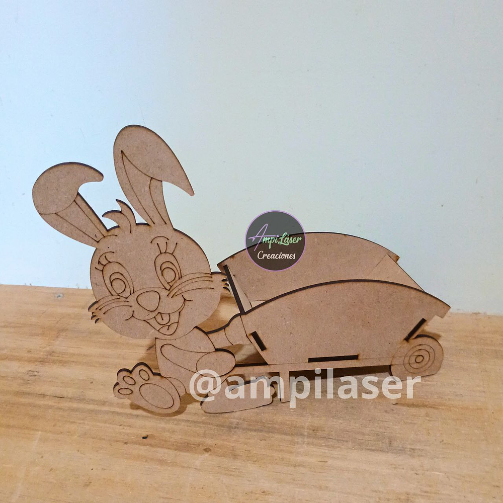 Conejo carretilla desde 12 unidades
