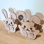 Dulcero conejo modelo 2 desde 12 unidades