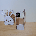 Dulcero canasto conejo desde 6 unidades