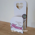 Caja día de la madre asa corazón desde 6 unidades