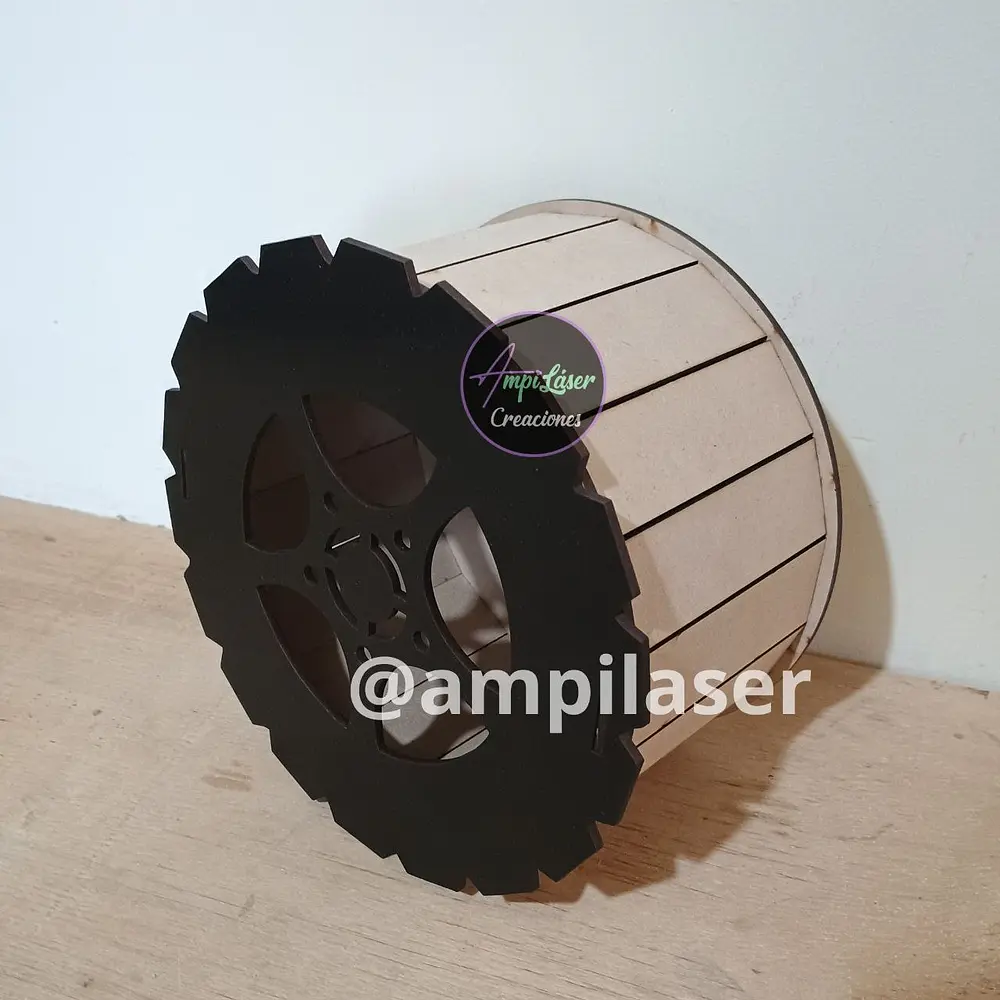 Dulcero en forma de rueda desde 6 unidades
