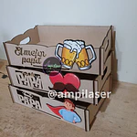 Bandejas dia del padre con relieve desde 6 unidades