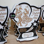 Galvano cueca fiestas patrias personalizado