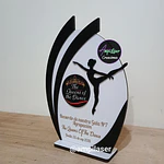 Galvano modelo bailarina personalizado