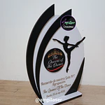 Galvano modelo bailarina personalizado