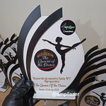 Galvano modelo bailarina personalizado