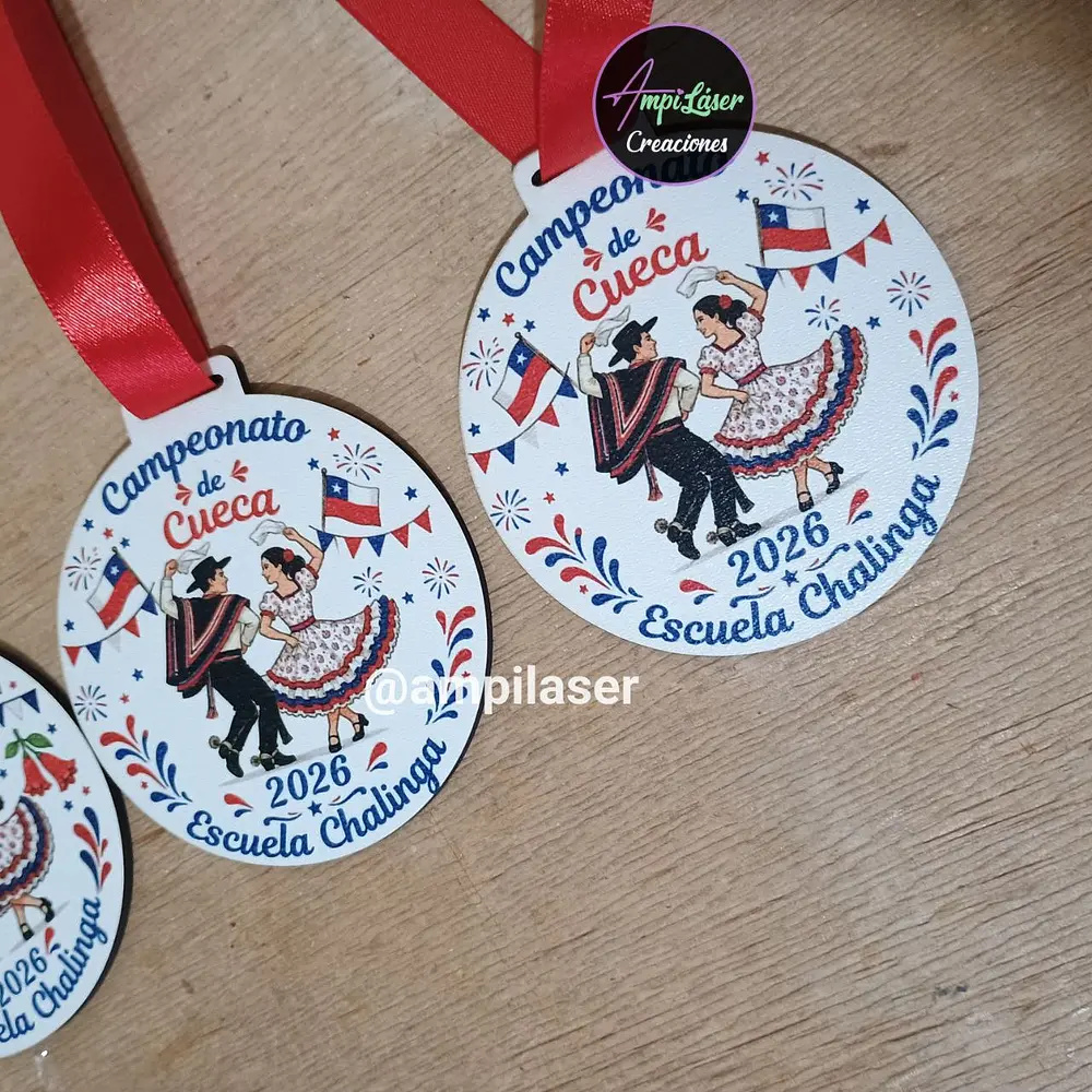 Medallas fiestas patrias