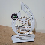 Galvano Licenciatura/Graduación personalizado