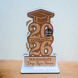 Galvano graduación desde 12 unidades